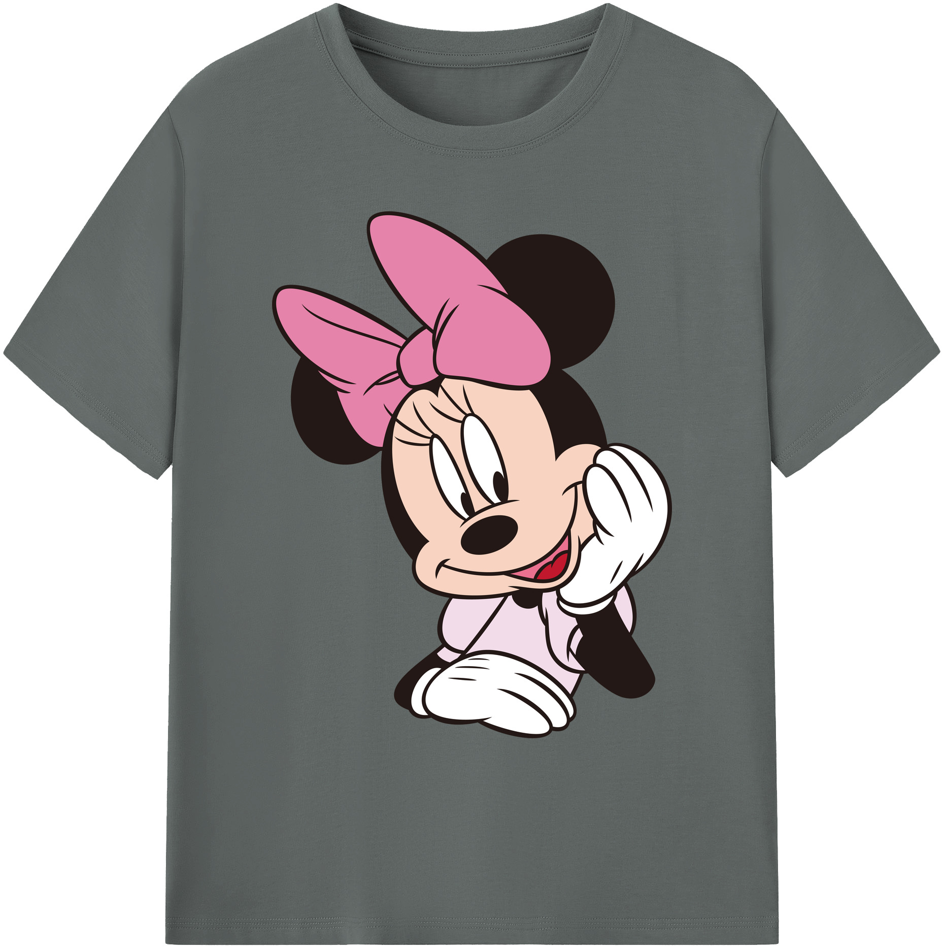 ミッキーマウス Mickey Mouse 綿100％ メンズ半袖Tシャツ｜肌触りやわらか＆通気性